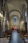 Interior View Of Winchester Cathedral Stock Photo