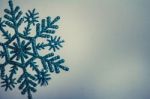 Winter Snowflake Christmas Background Stock Photo