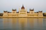 Hungarian Parliament Stock Photo