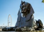 The Sphinx On The Embankment In London Stock Photo