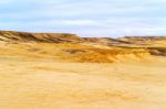 Eastern Desert Landscape In Egypt Stock Photo