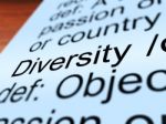 Diversity Word Definition Stock Photo