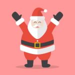 Illustration Of Happy Santa Claus Stock Photo