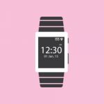 Smart Watch Flat Icon   Illustration  Stock Photo