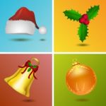 Christmas Signs Stock Photo