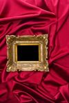 Gold Picture Frame Stock Photo