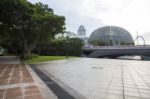 Esplanade. Sinapore Stock Photo