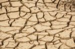 Dry Crack Earth Stock Photo