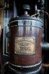 Close-up Of Part Of The Braking System Of An Old Steam Train Stock Photo