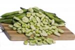 Broad Beans Stock Photo