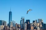 Manhattan Financial District Stock Photo