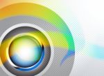 Colorful Circular Shape Stock Photo