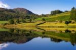 Watendlath Tarn In Cumbria Stock Photo