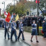 Memorial Service On Remembrance Sunday In East Grinstead Stock Photo