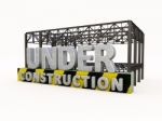 Under Construction Stock Photo