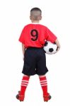 Child Soccer Player Stock Photo