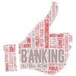 Business & Finance Related Word Cloud Hand Background Stock Photo