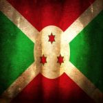 Old Grunge Flag Of Burundi Stock Photo