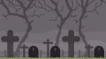 Pixel Art Cemetery Stock Photo