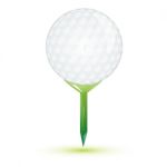 Golf Ball Stock Photo