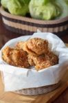 Fried Chicken Stock Photo