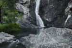 Cedar Creek Falls In Mount Tamborine Stock Photo