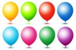 Colorful Balloons  Stock Photo