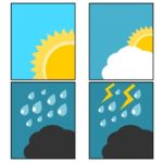 Weather Icon Illustration Stock Photo