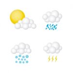 Weather Icon Stock Photo