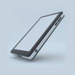 Mobile Phone Created By 3d Software Stock Photo