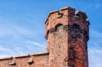 Tower Of The Old Fortress Stock Photo