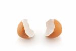 Broken Egg Stock Photo