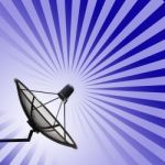 Satellite Dish Stock Photo