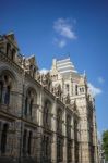 Exterior View Of The Natural History Museum In London Stock Photo