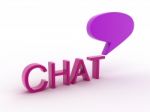 Chat Concept Stock Photo