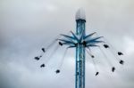 Carousel At Winter Wonderland Hyde Park In London Stock Photo