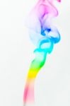 Colourful Smoke Stock Photo