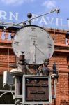 London Zoo Clock Stock Photo