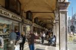 The Arcade In St Marks Square Venice Stock Photo