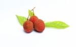 Lychees Stock Photo