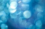 Abstract Bokeh Background On Night Light Stock Photo