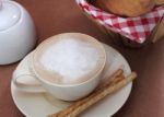 Coffee On Table Stock Photo