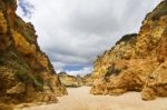 Wonderfull Portuguese Beach Stock Photo