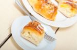 Sweet Bread Donut Cake Stock Photo