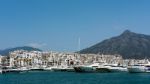 View Of The Harbour At Porto Banus Stock Photo