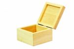 Wooden Box  Stock Photo