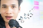 Asian Male Singer Stock Photo