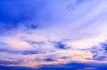 Twilight Sky Background Stock Photo