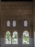 Granada, Andalucia/spain - May 7 : Part Of The Alhambra  Palace Stock Photo