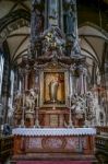 Detail View Of St Stephans Cathedral In Vienna Stock Photo